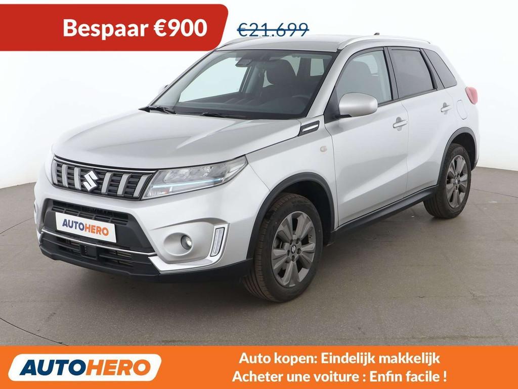 Suzuki Vitara 1.4 BoosterJet Mild-Hybrid Comfort+ 4x4, Auto's, Stof, Gebruikt, 95 kW, USB