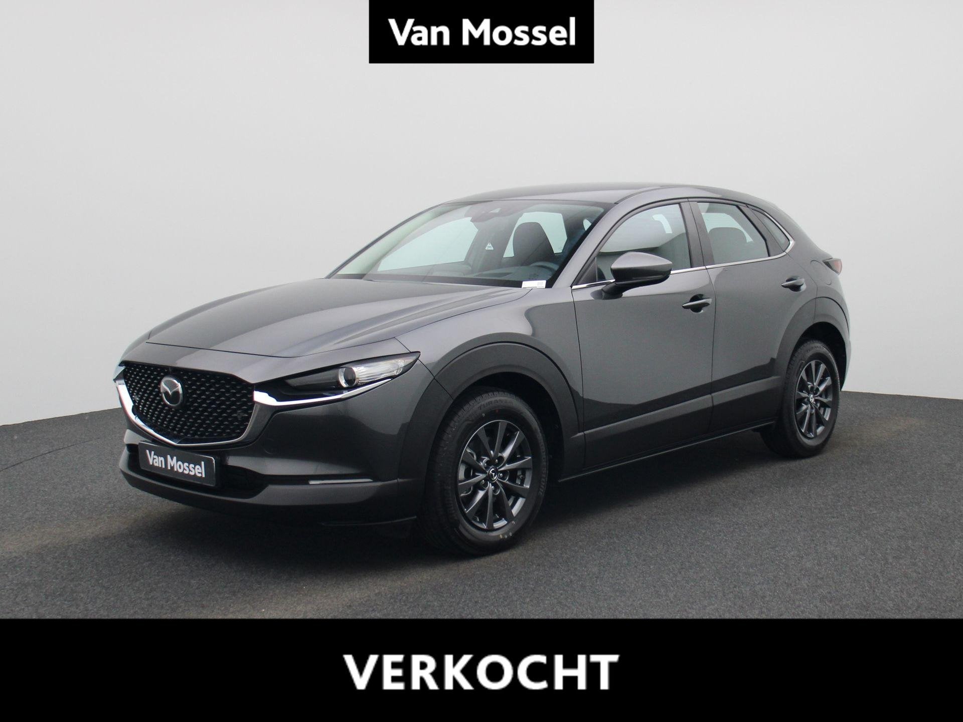 Mazda CX-30 2.0 e-Skyactiv X 137kW Skydrive Business Nog noo, Auto's, Voorwielaandrijving, Stof, Gebruikt, 4 cilinders