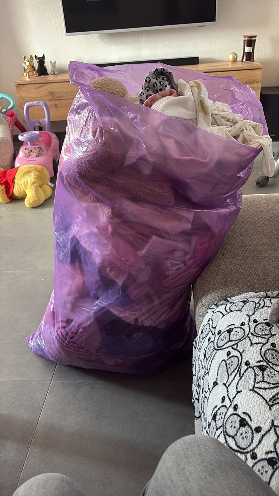 Lot vetements fille 18 Mois (120 pieces ), Huis en Inrichting, Ophalen, Zo goed als nieuw