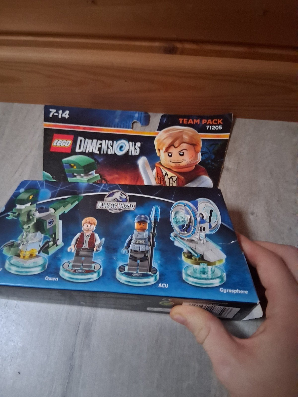 Lego Dimensions Team Pack Jurassic World (setnummer 71205), Enlèvement