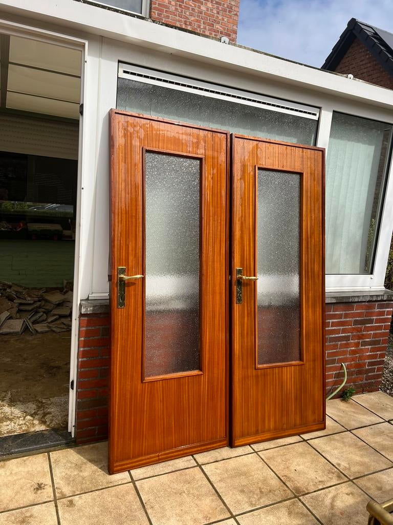 Houten binnendeuren te koop, Doe-het-zelf en Bouw, Ophalen, Zo goed als nieuw