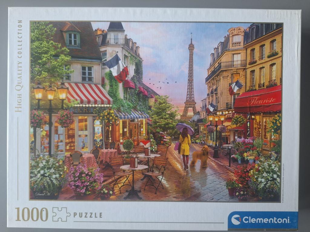 Clementoni puzzel 1000 stukjes, Enlèvement, 500 à 1500 pièces, Comme neuf, Puzzle