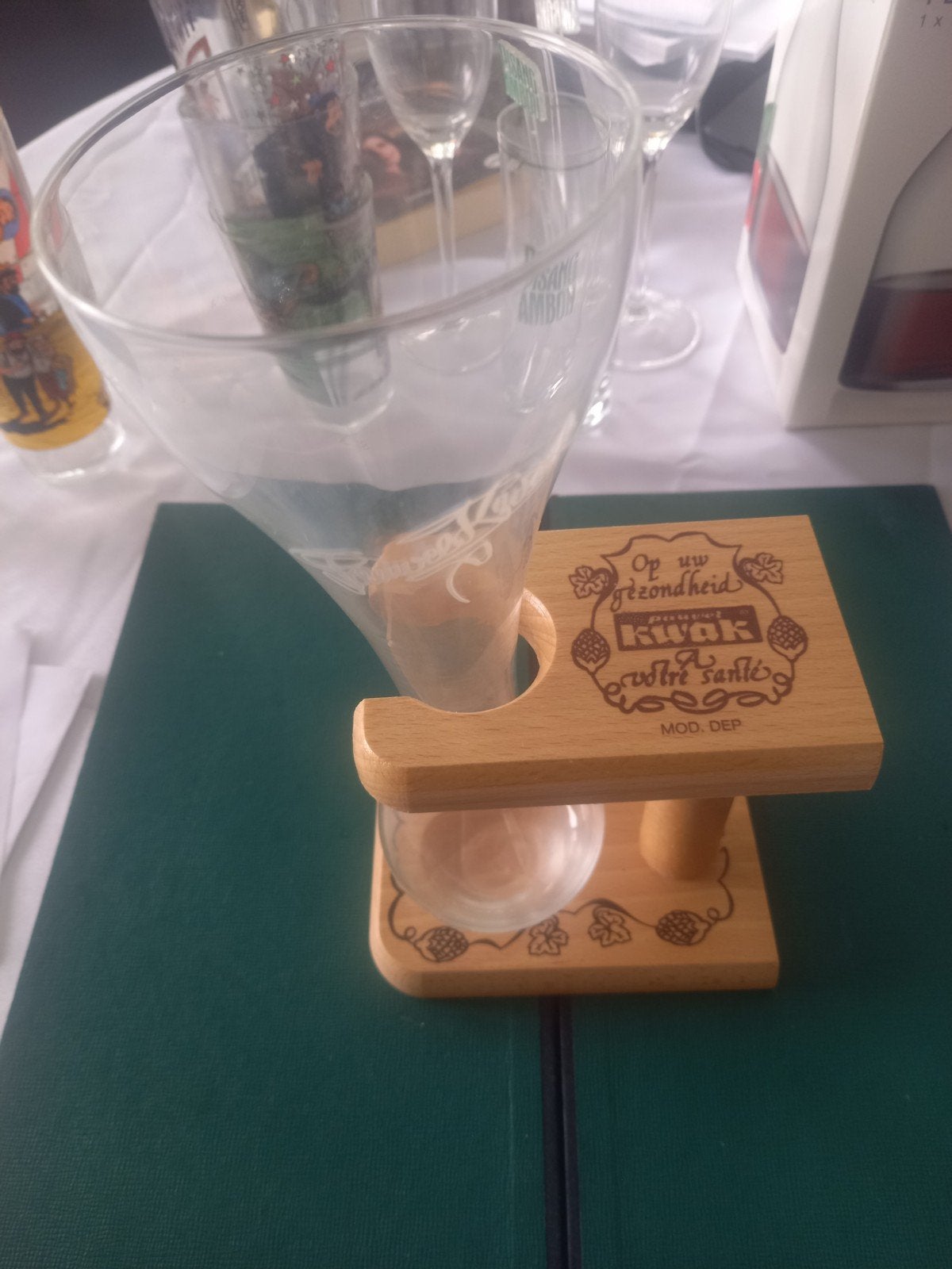 Kwak bierglas, Verzamelen, Ophalen of Verzenden, Nieuw, Bierglas