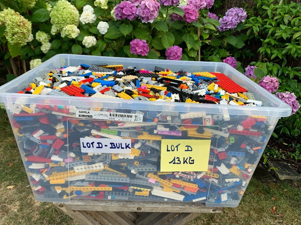LEGO: SUPERLOT BULK LOT D - 13 KG, Enlèvement ou Envoi, Utilisé, Briques en vrac, Lego