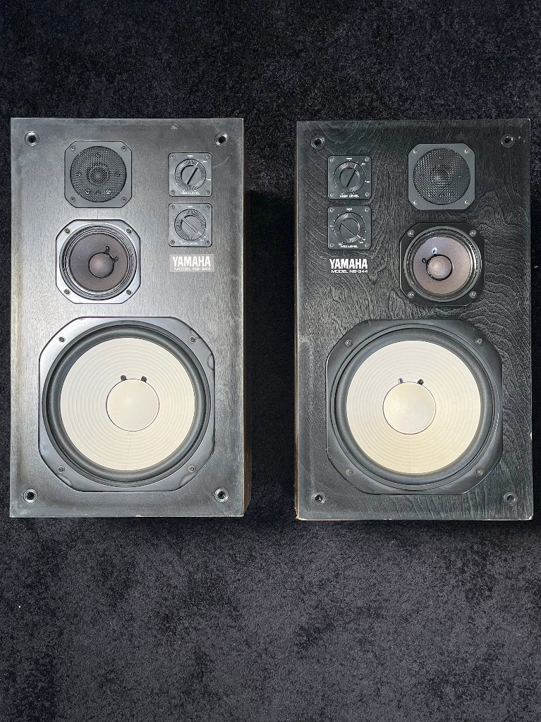 enceintes HP moniteur studio yamaha NS 344 vintage audio, TV, Hi-fi & Vidéo, Enceintes, Moniteur de studio, Yamaha, 60 à 120 watts