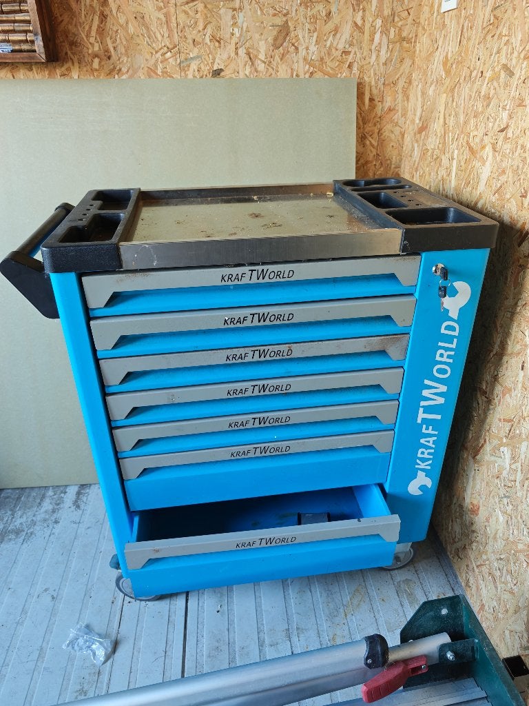 Gevulde materiaal kar, Ophalen, Gebruikt