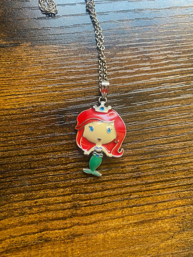 Collier Disney - Ariel la Sirène - Style Chibi, Enlèvement ou Envoi, Comme neuf