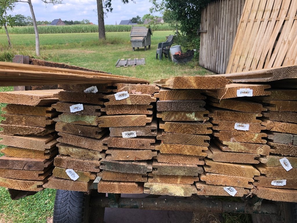 Blokhutplanken, Tuin en Terras, Palen, Balken en Planken, Ophalen, Nieuw, 180 tot 250 cm, Planken