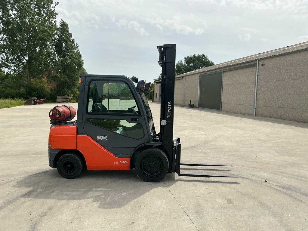 Élévateur Toyota 8FGJF35 2019, Articles professionnels, LPG, Chariot élévateur, Toyota