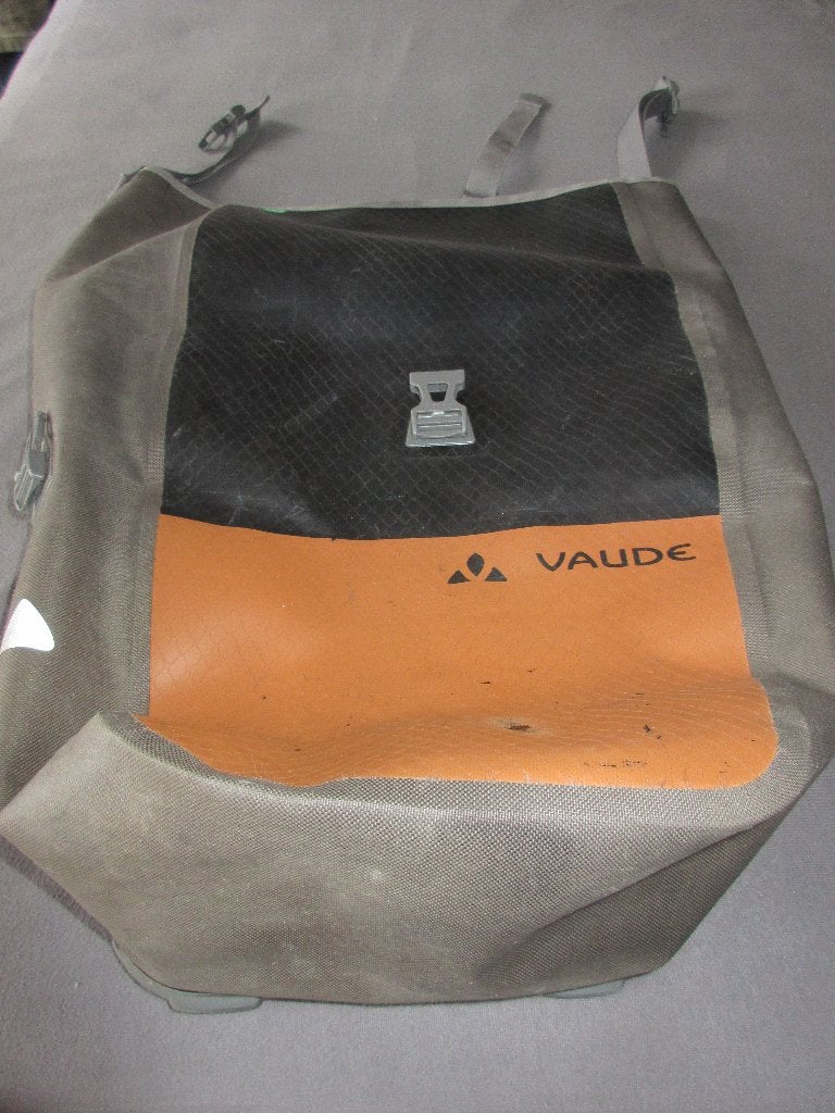 Vaude Aqua Black Color Single waterdichte fietstas 24 liter, Vélos & Vélomoteurs, Accessoires vélo | Sacoches, Enlèvement, Utilisé