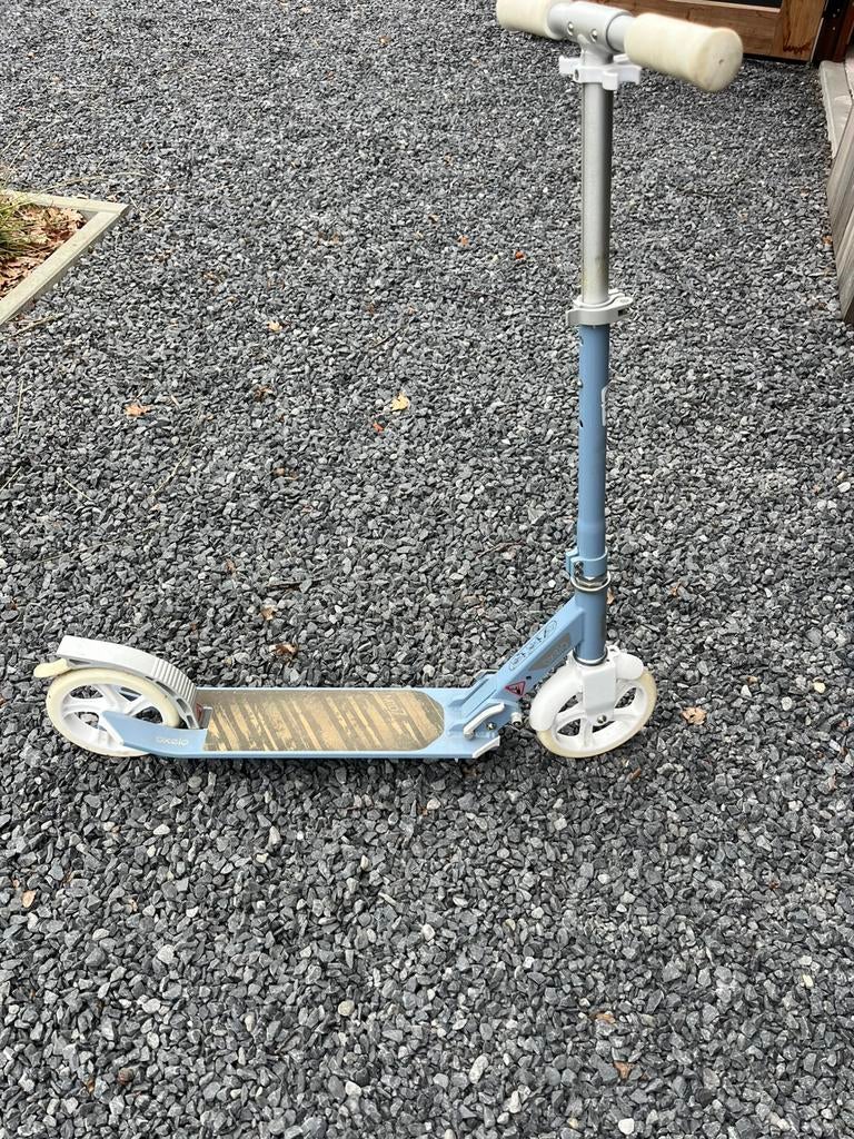 Step lichtblauw oxelo, Fietsen en Brommers, Ophalen, Gebruikt, Gewone step