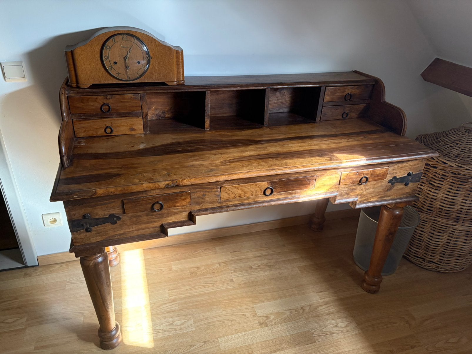 Bureau rustique - qualité, Maison & Meubles, Enlèvement, Utilisé, Antiek