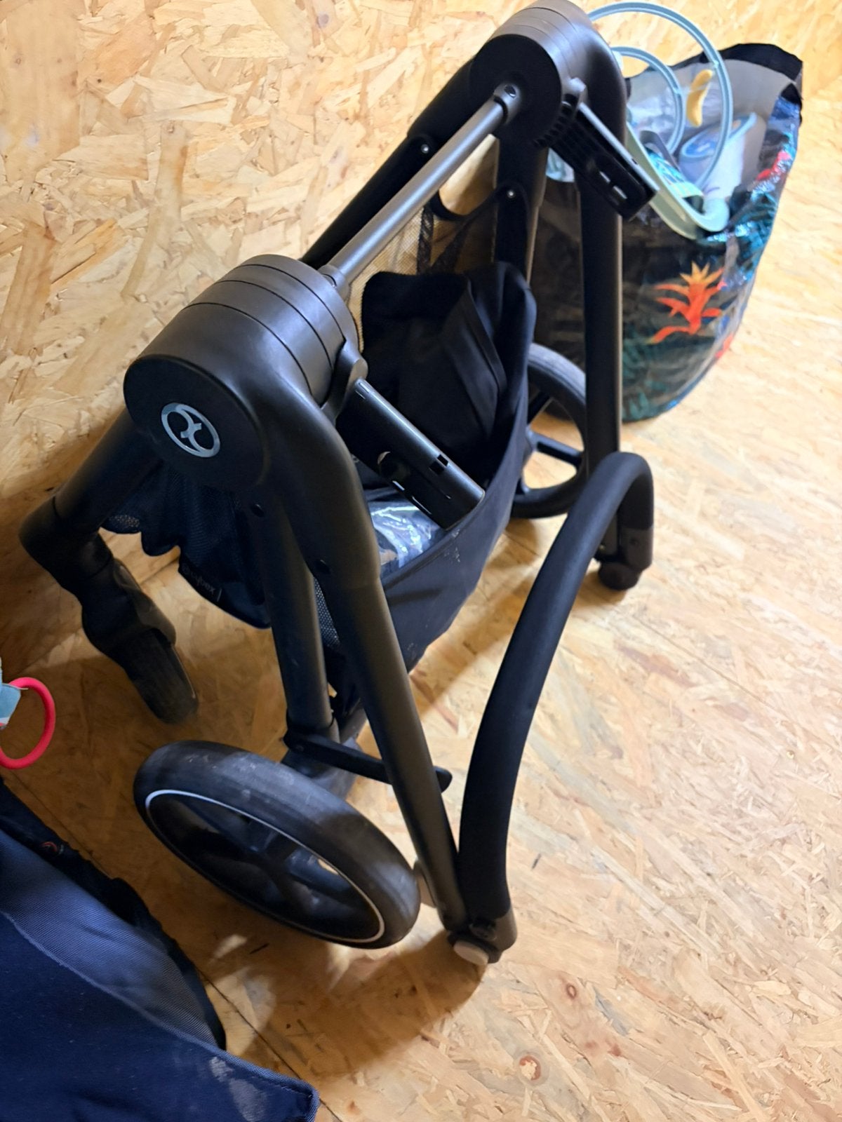 Poussette et siege transformable en nacelle Cybex, Enlèvement, Utilisé, Poussette, Autres marques