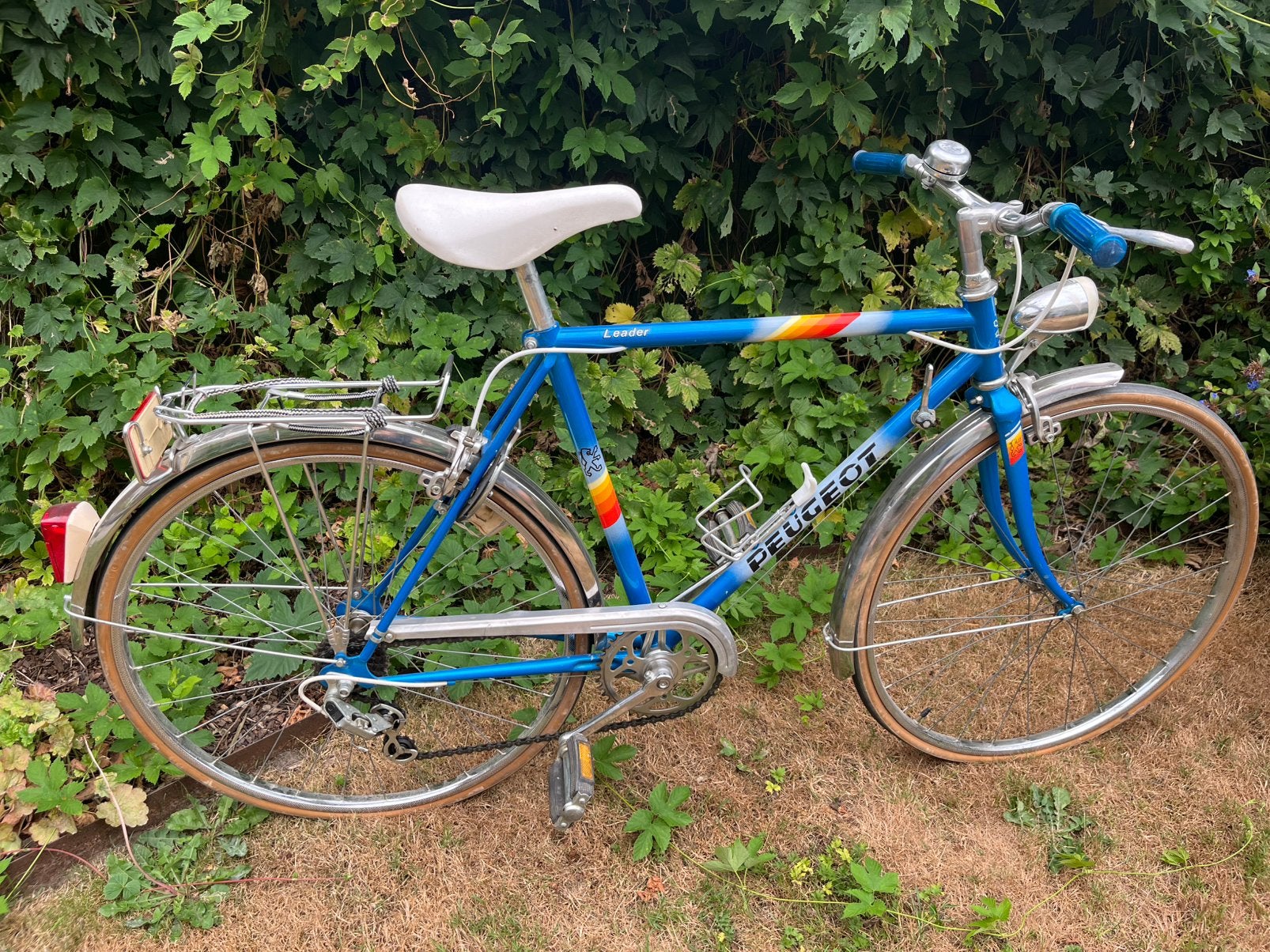 Vintage kinderfiets, Ophalen