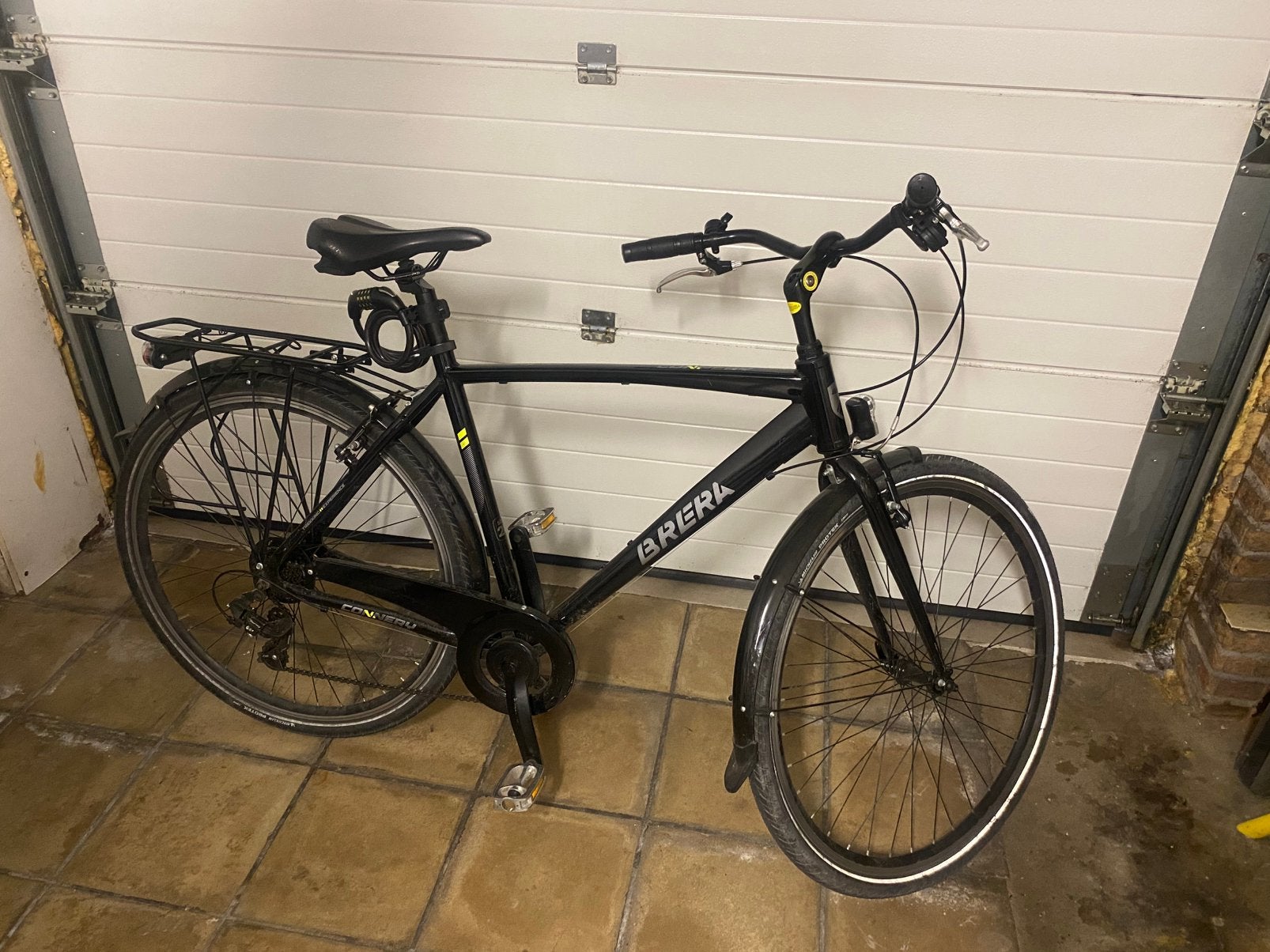 Herenfiets brerra connery 1 jaar oud., Ophalen, Zo goed als nieuw