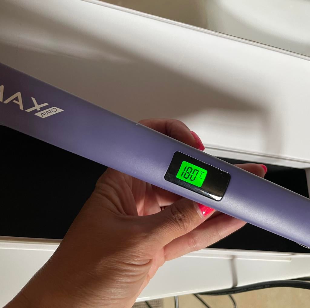 Fer à lisser Max Pro Evolution, Enlèvement ou Envoi, Comme neuf, Fer à friser ou Lisseur