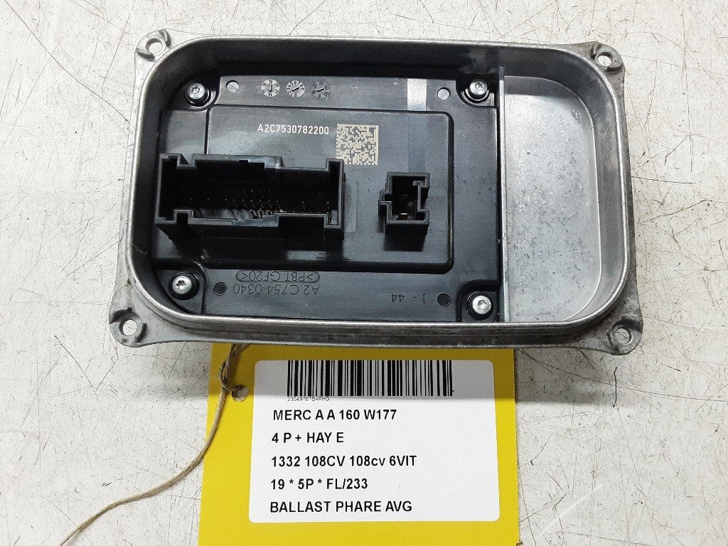 BALLAST DE PHARE XENON GAUCHE A (177.0) (À2479004104), Autos : Pièces & Accessoires, Mercedes-Benz, Utilisé, Dialog.mb@mercedes-benz.com