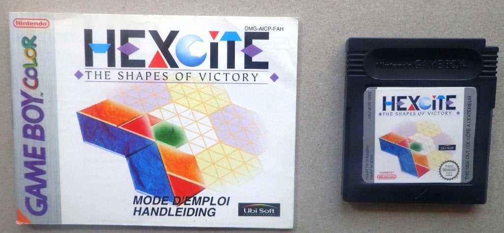 Hexcite voor de Gameboy Color en Advance, Games en Spelcomputers, Games | Nintendo Game Boy, Ophalen of Verzenden, Gebruikt