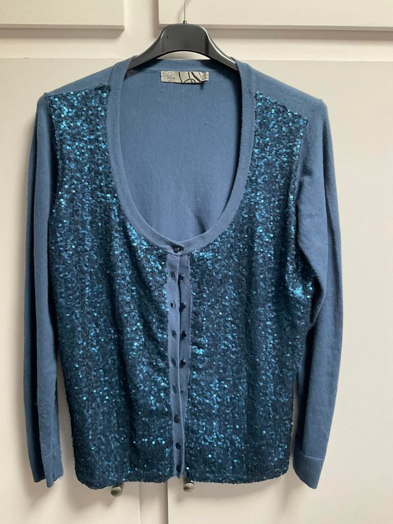 Cardigan d’Auvry maat xl, Enlèvement ou Envoi, Comme neuf, Taille 46/48 (XL) ou plus grande