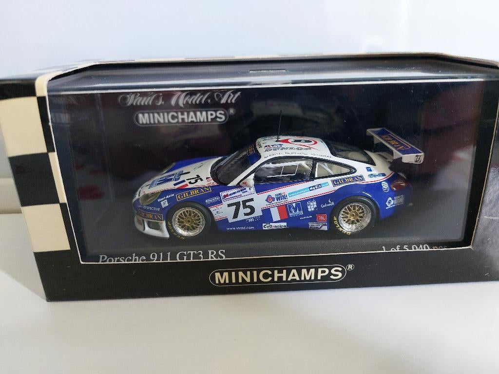 Porsche 911 GT3 RS, Hobby en Vrije tijd, Modelauto's | 1:43, Ophalen of Verzenden, Zo goed als nieuw, MiniChamps