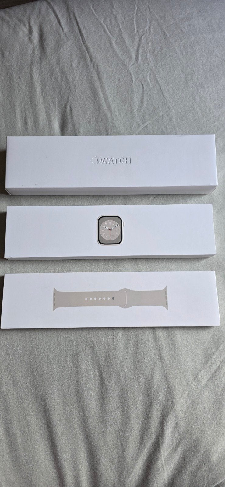Applewatch Serie 8 (GPS) - 41mm - aluminium, Neuf, Étanche, Rose, Apple Watch
