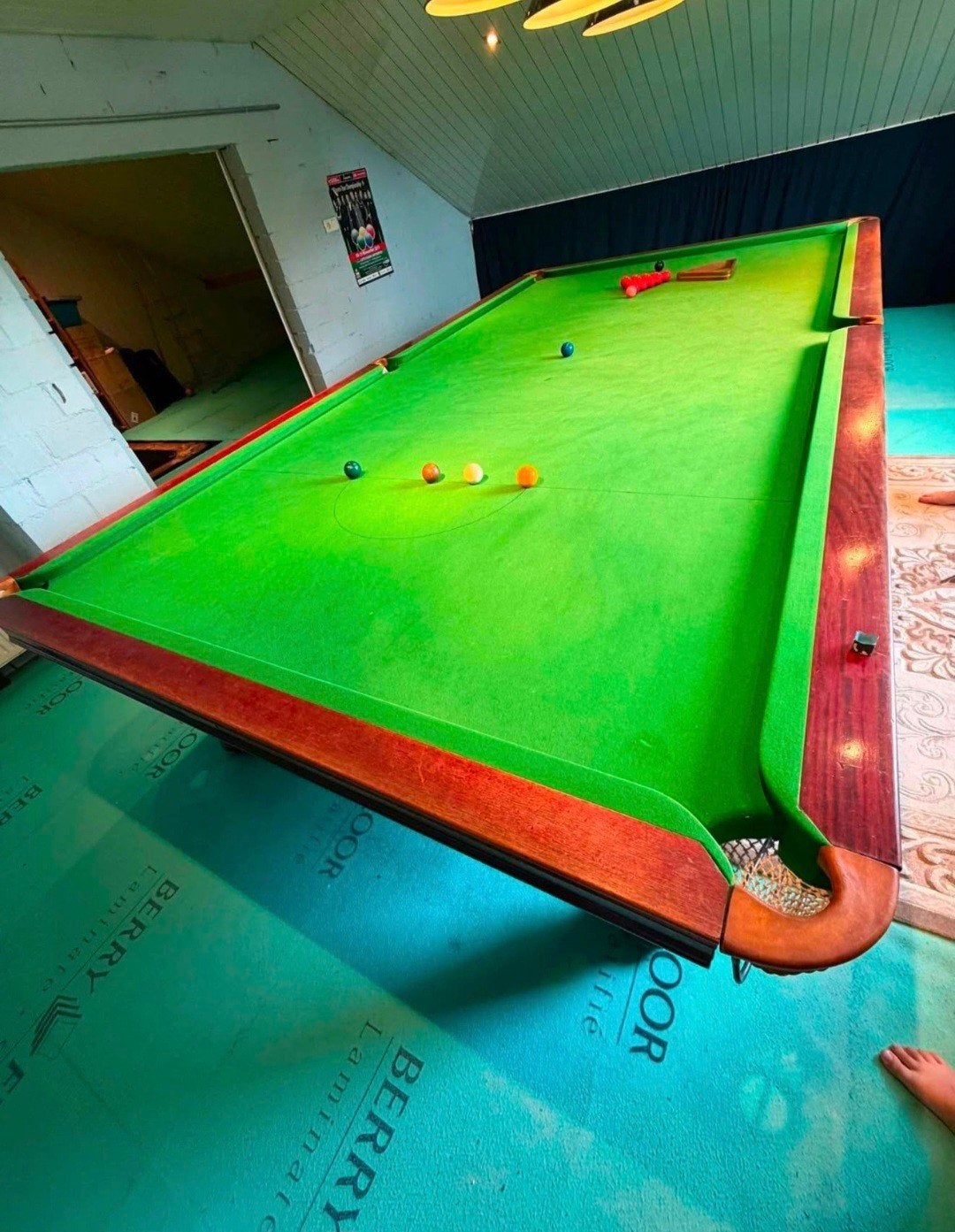snookertafel, Ophalen, Zo goed als nieuw, Snookertafel