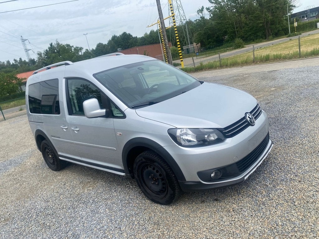 Volkswagen Cross Caddy 1.6 tdi trekhaak. Euro5, Boîte manuelle, 5 portes, Capteur de stationnement, Tissu