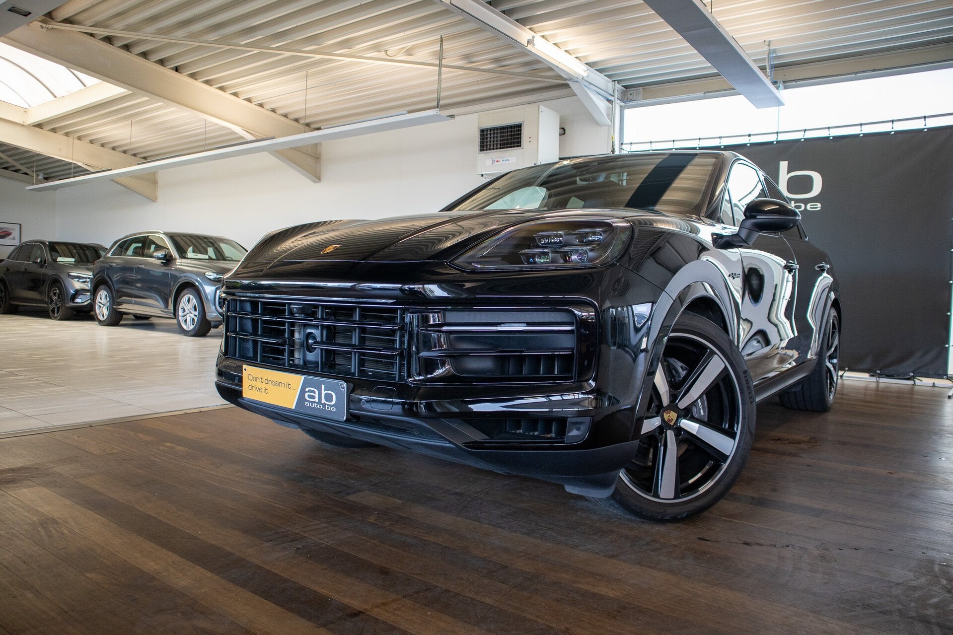 Porsche Cayenne Coupé Cayenne E-Hybrid Coupé, Sport Chrono-, Auto's, Cayenne, 0 kg, Zwart, Bedrijf