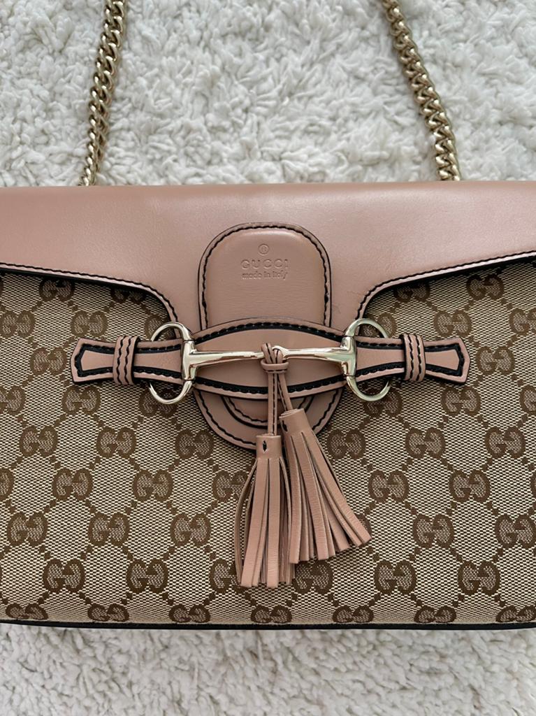 Handtas Gucci, Handtassen en Accessoires, Tassen | Damestassen, Nieuw, Schoudertasje, Roze, Ophalen of Verzenden