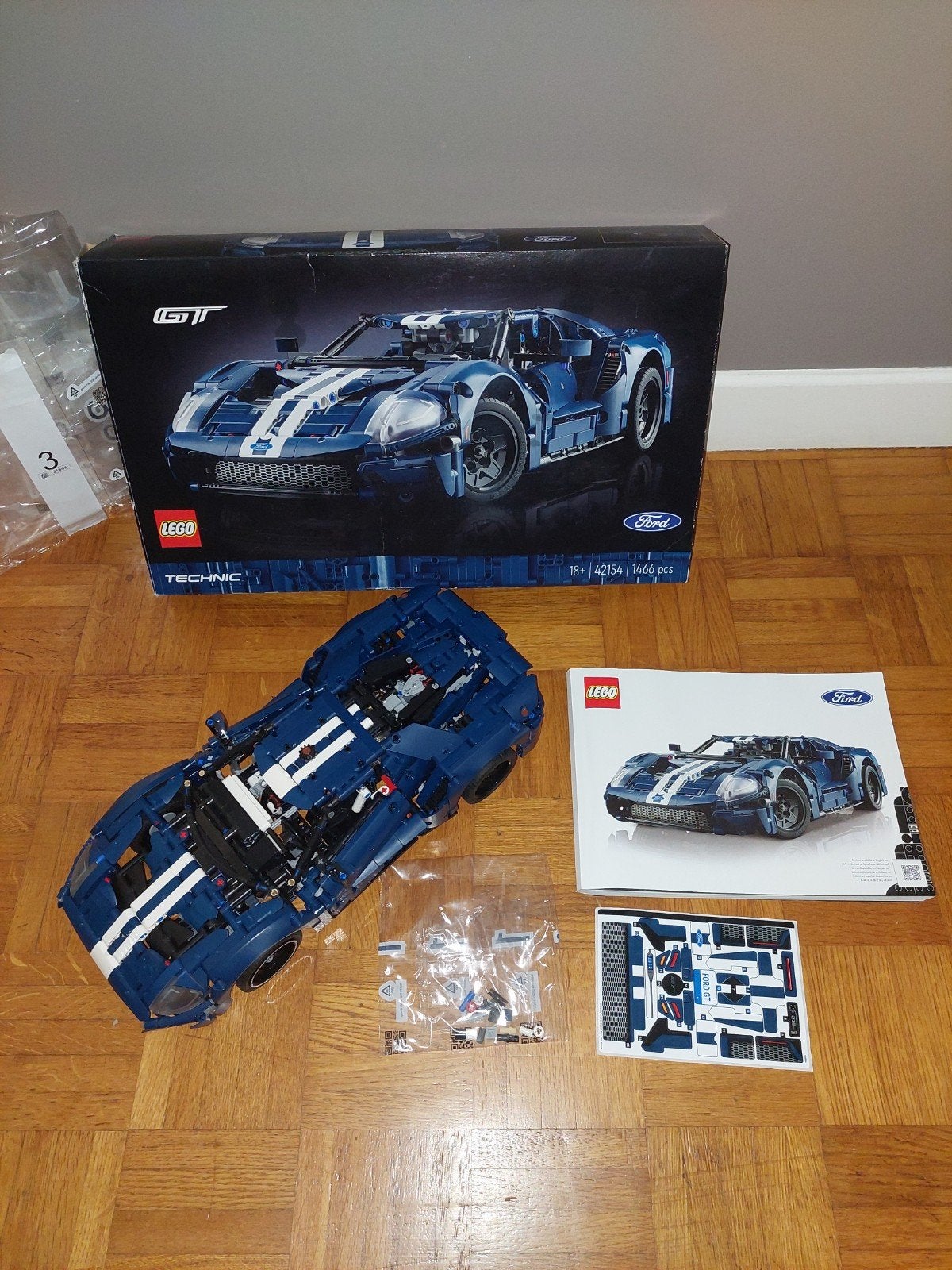 Lego Technic 42154 Ford GT 2022, Ophalen of Verzenden, Lego, Technic