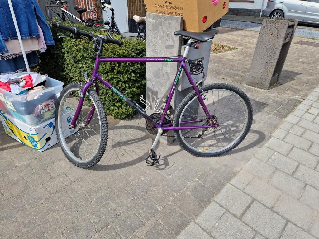 Heren mountainbike, Ophalen