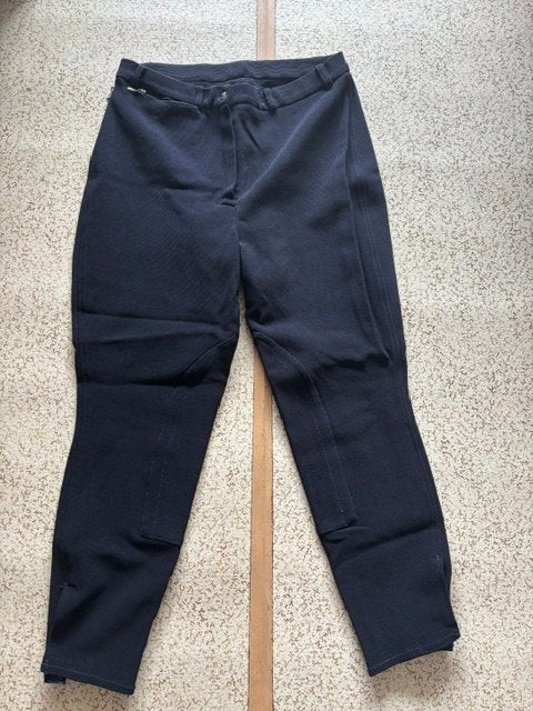 Donkerblauwe rijbroek, Blauw, Gebruikt, L, Veelzijdigheid