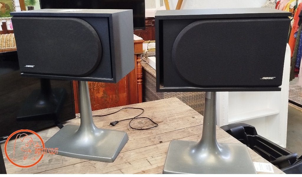 Enceintes BOSE 4.2 Series II + pieds d'origine BOSE, Audio, Tv en Foto, Luidsprekerboxen, Ophalen, Vloerstaande luidspreker, 120 tot 150 watt
