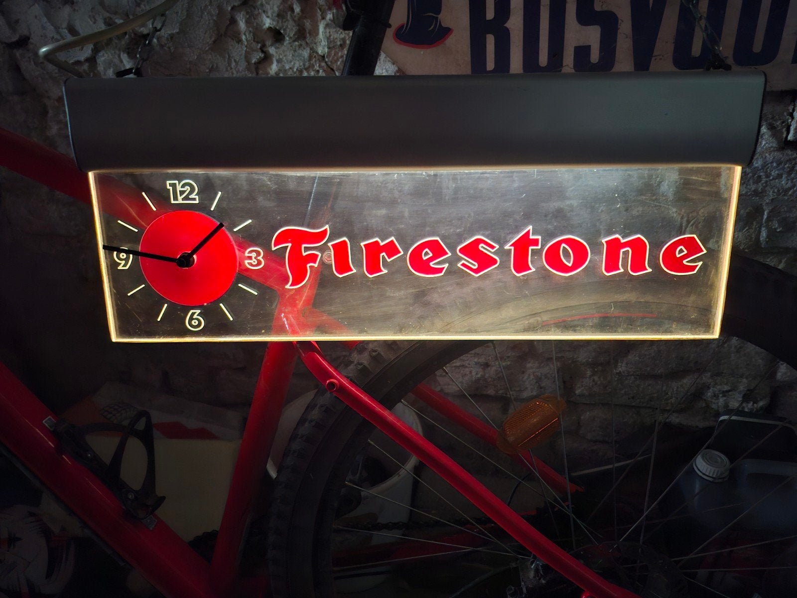 enseigne lumineuse Firestone, Enlèvement ou Envoi