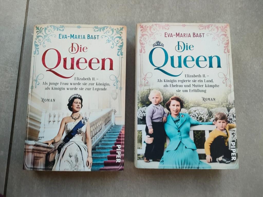 Die Queen T1+T2 – Biographies en allemand d’Elizabeth II, Enlèvement, Eva-Maria Bast