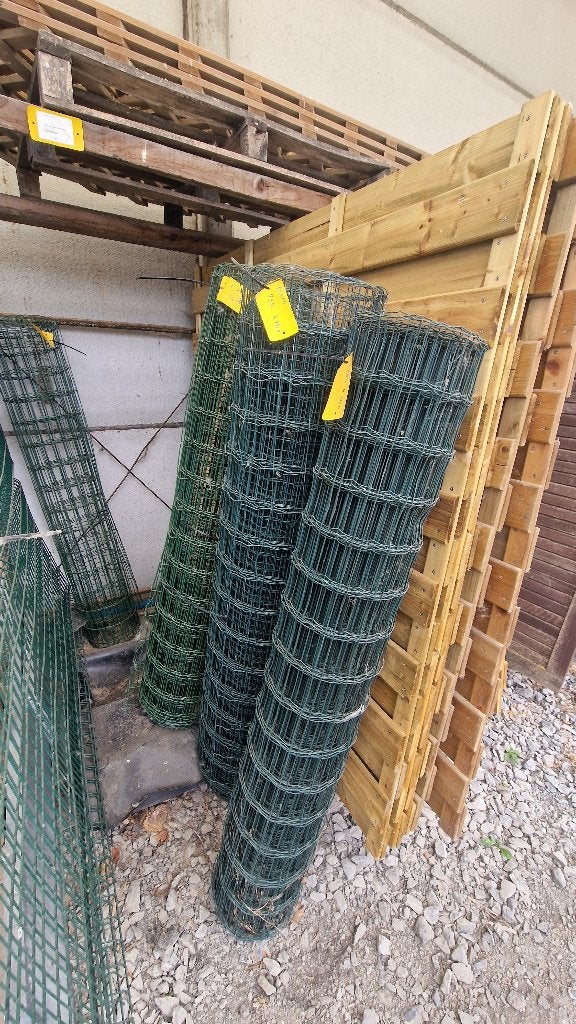Lot Groen Gelast Gaas, Ophalen, Nieuw, 20 meter of meer, Gaas