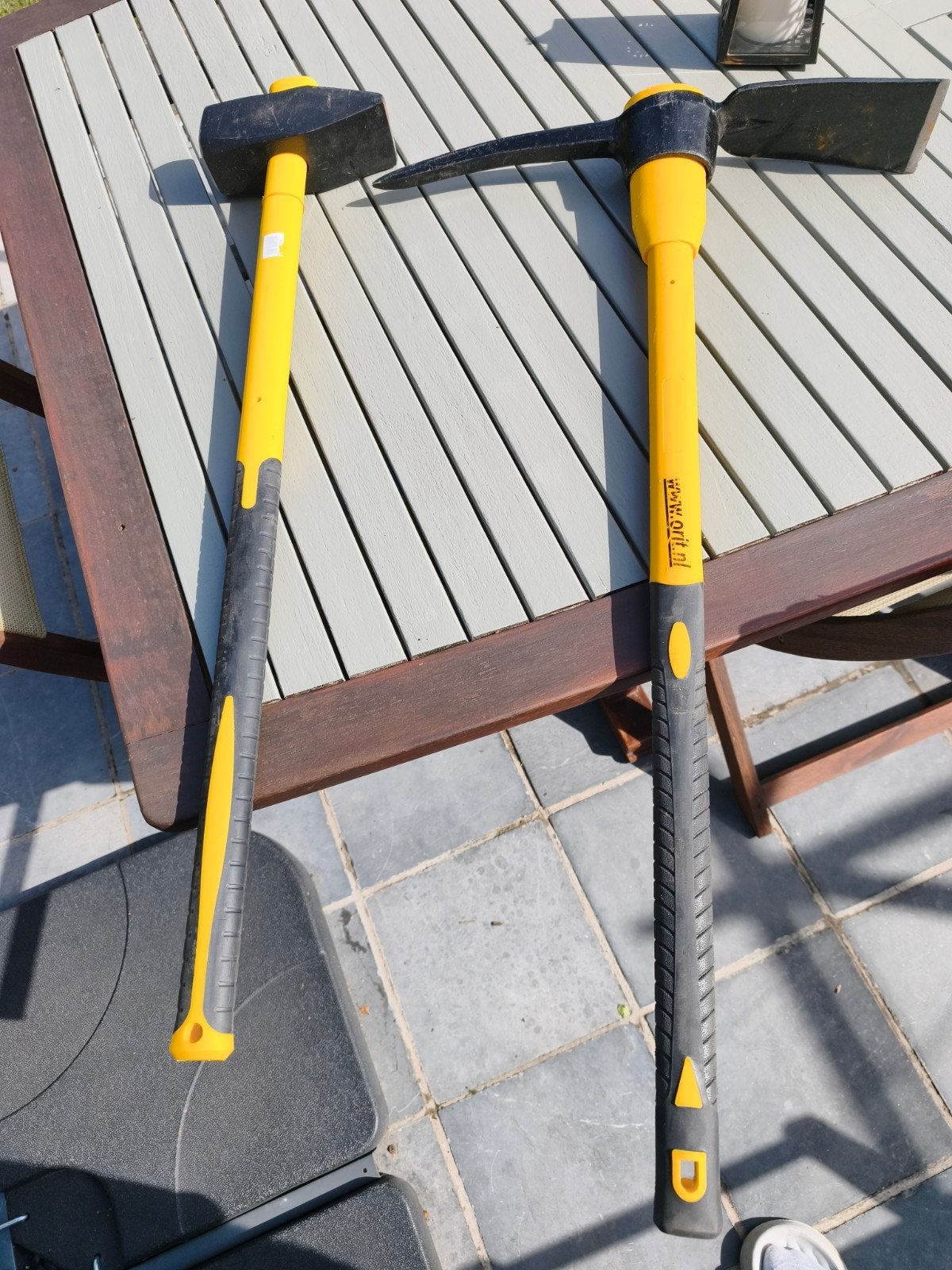 pikhouweel en zware hamer, Doe-het-zelf en Bouw, Ophalen, Hamer