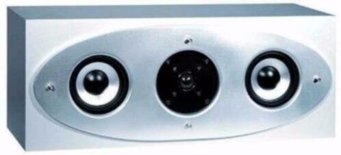 Center speaker 2-Weg, 60 Watt Zilver-Grijs Nieuw, Overige merken, Nieuw, Ophalen of Verzenden, 60 tot 120 watt