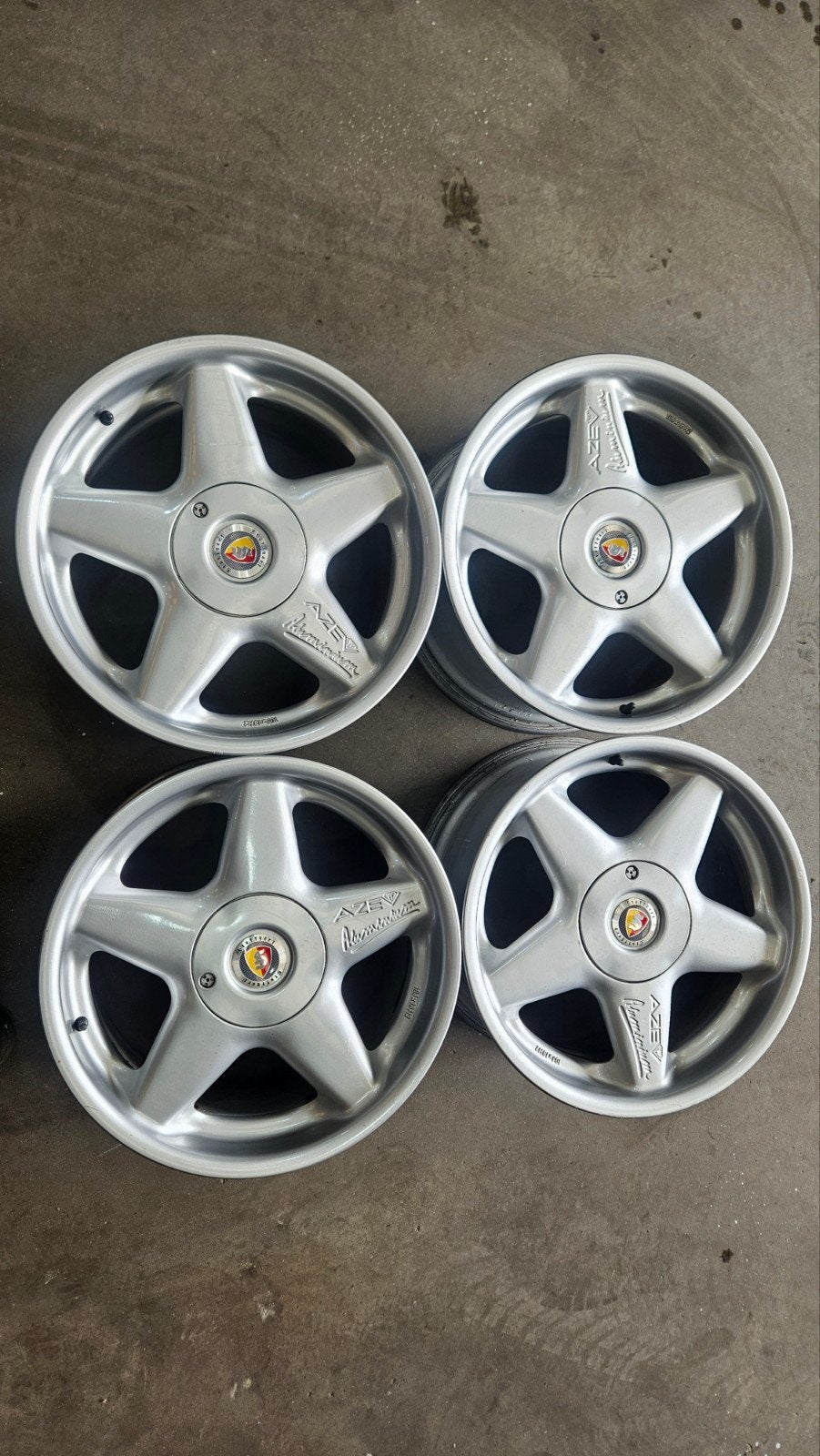 Jantes Azev type C R18 10J 5x112, Autos : Pièces & Accessoires, Enlèvement, 18 pouces, Jante(s)