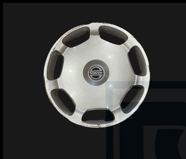 Wieldop Volvo, Enkel, 15 Inch, Wielkap, Wheel Cover, Hub Cap, Ophalen of Verzenden, Gebruikt