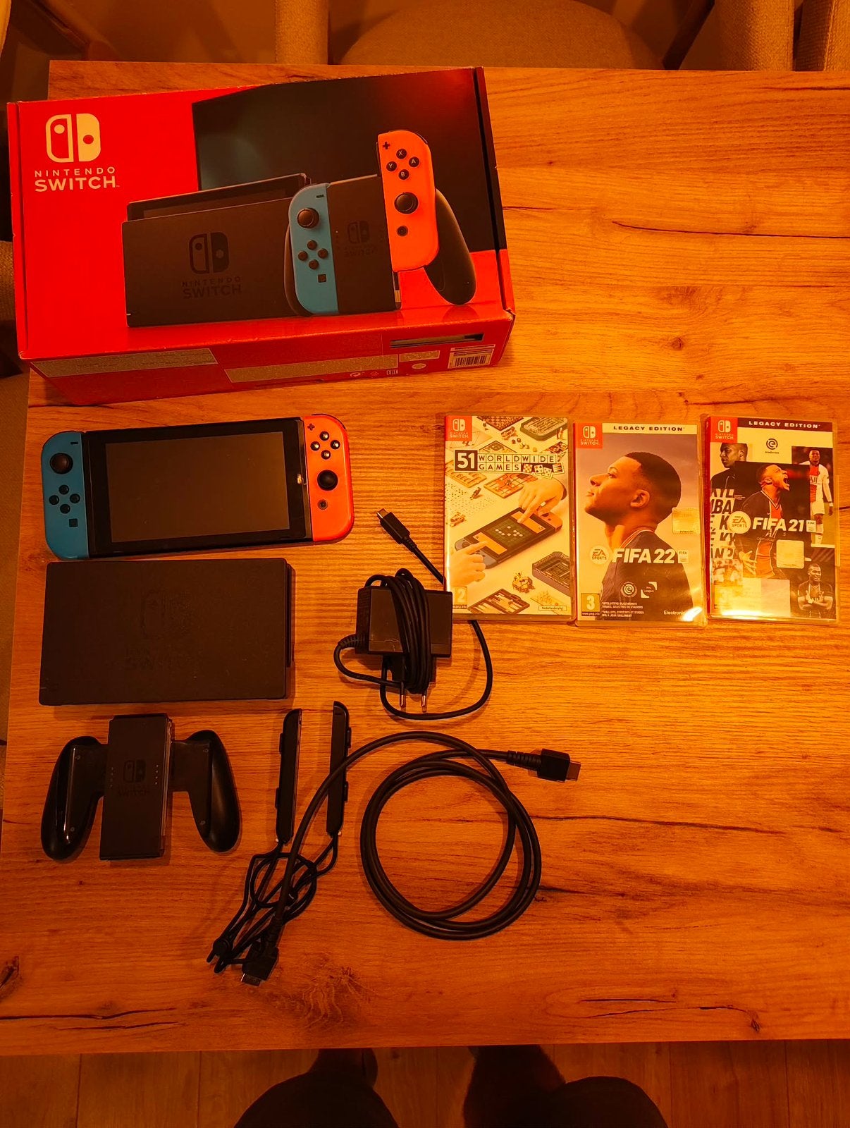 Nintendo Switch compleet, Met games, Zo goed als nieuw, Met 1 controller, Ophalen