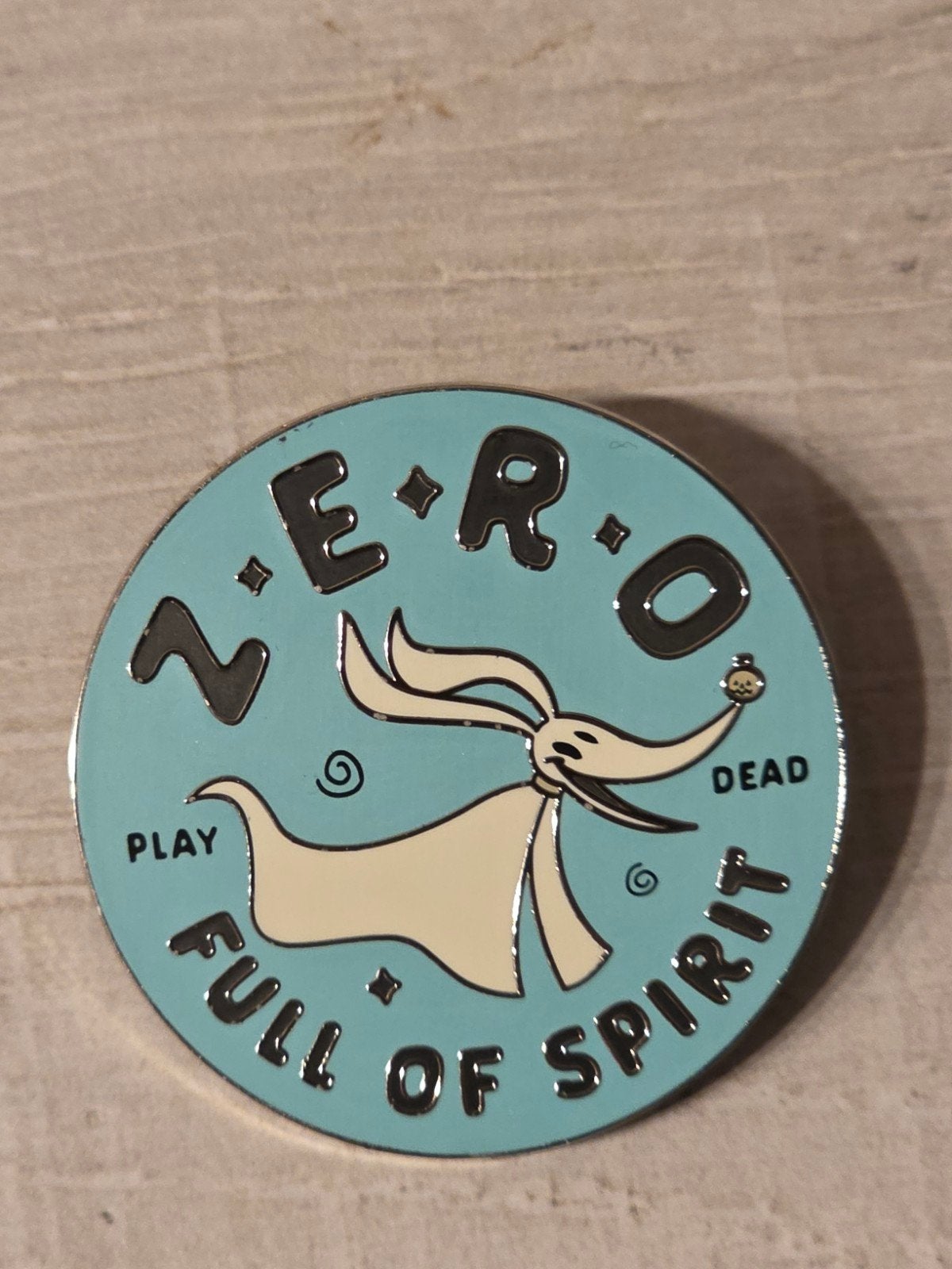 Zero Pin Disney Nightmare before Christmas, Verzamelen, Ophalen of Verzenden, Overige figuren, Zo goed als nieuw, Overige typen