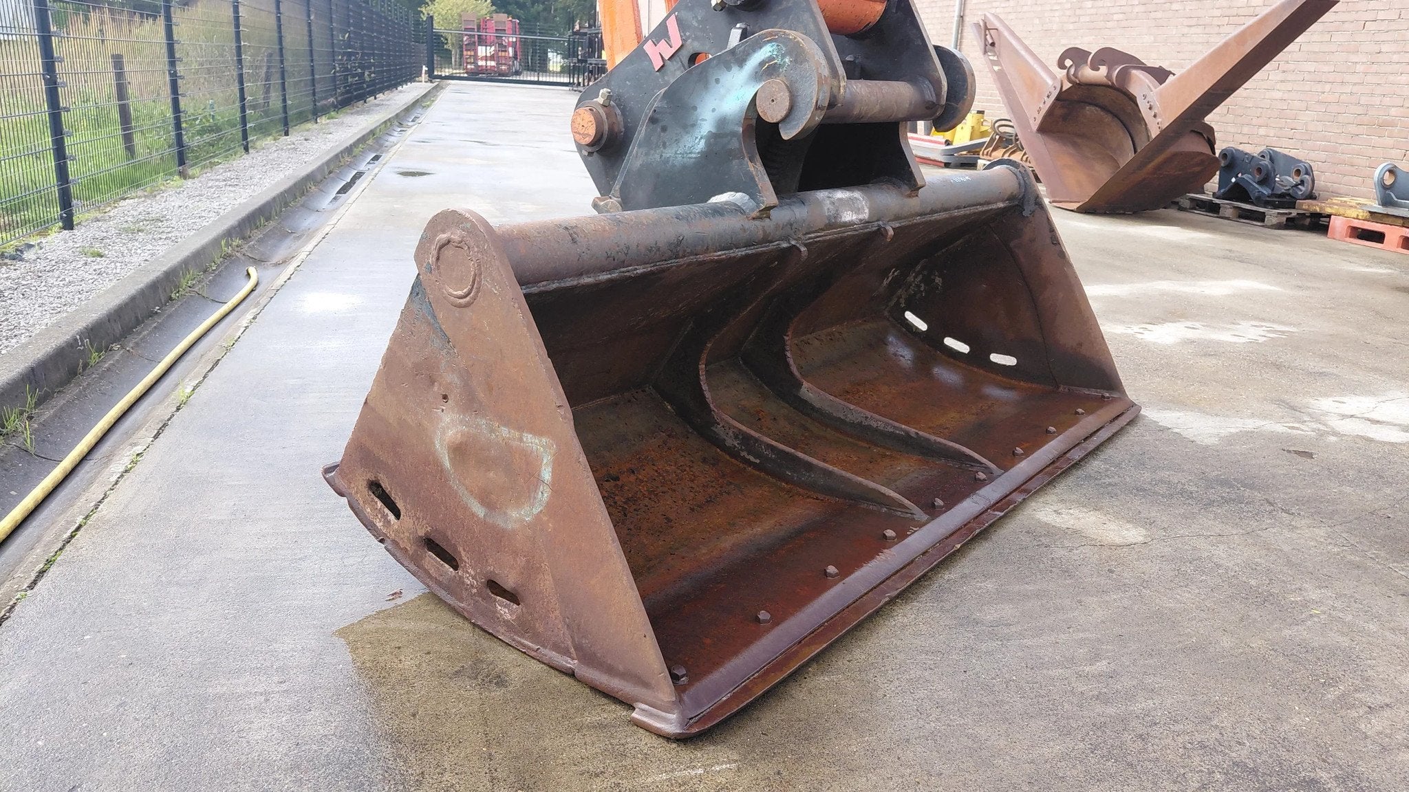 Verachtert CW45 cleaning bucket / 2.45m wide