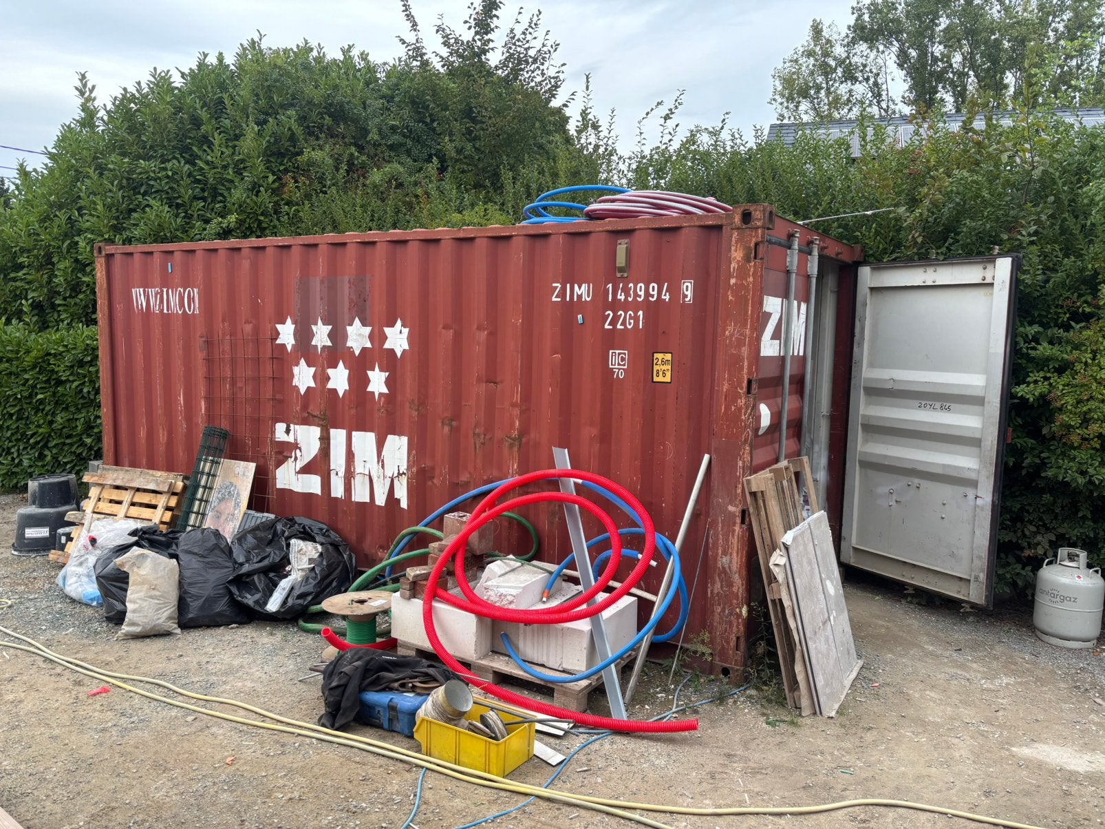Container 20ft, Doe-het-zelf en Bouw, Containers, Ophalen
