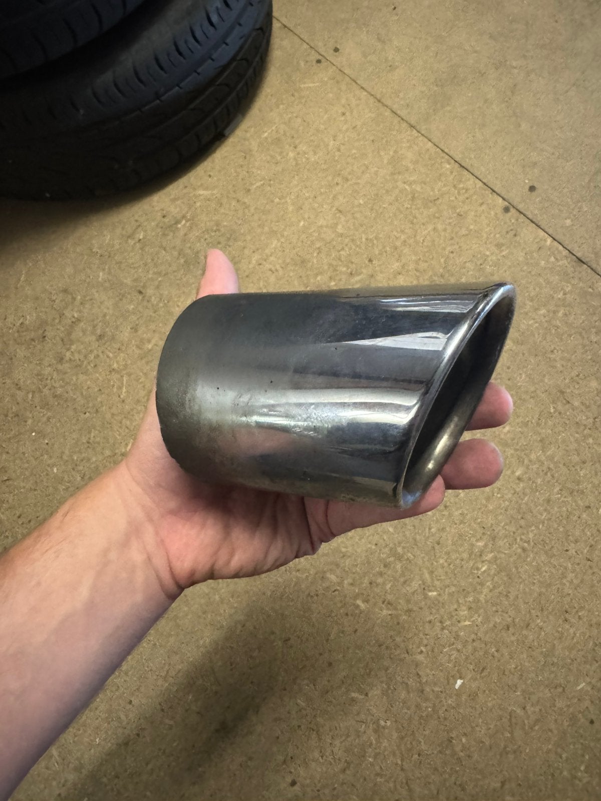 Chrome Bmw M4 sierstukken, Auto-onderdelen, Ophalen, Gebruikt, BMW
