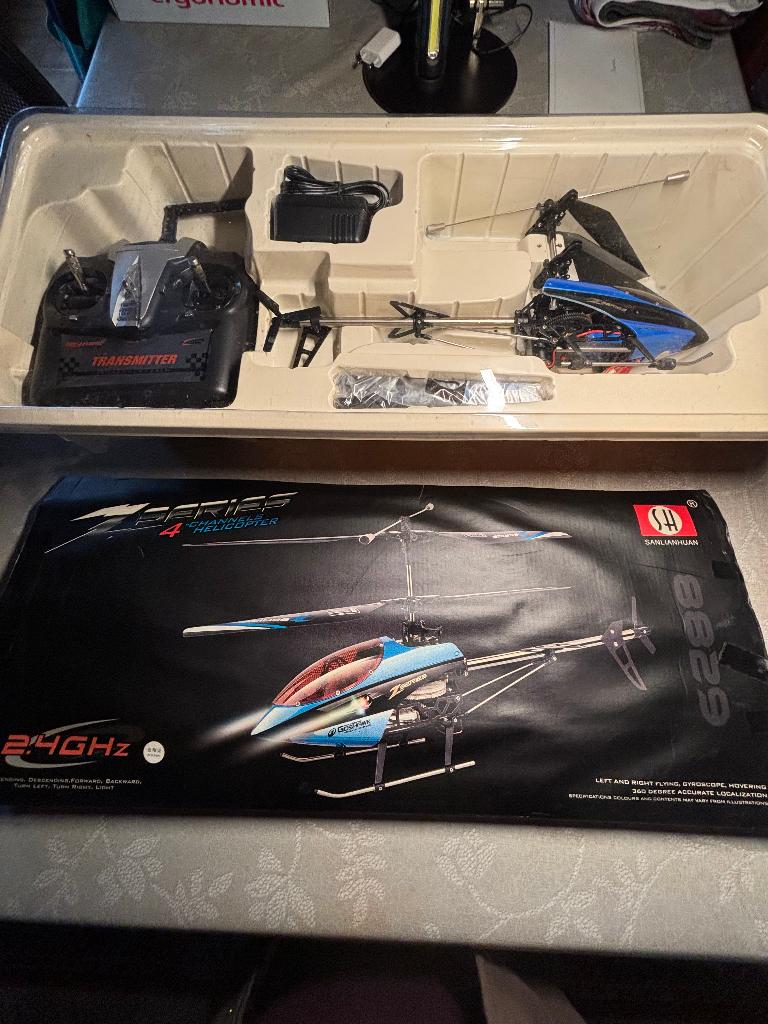 4 Channels helicopter, Hobby en Vrije tijd, RTF (Ready to Fly), Helikopter, Nieuw, Ophalen