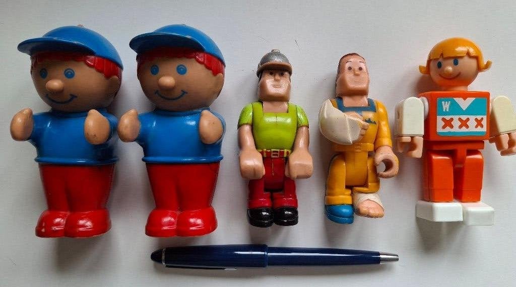 Vintage popjes Fisher Price/Wannabees/HASBRO (1975/'77/'92), Verzamelen, Ophalen of Verzenden