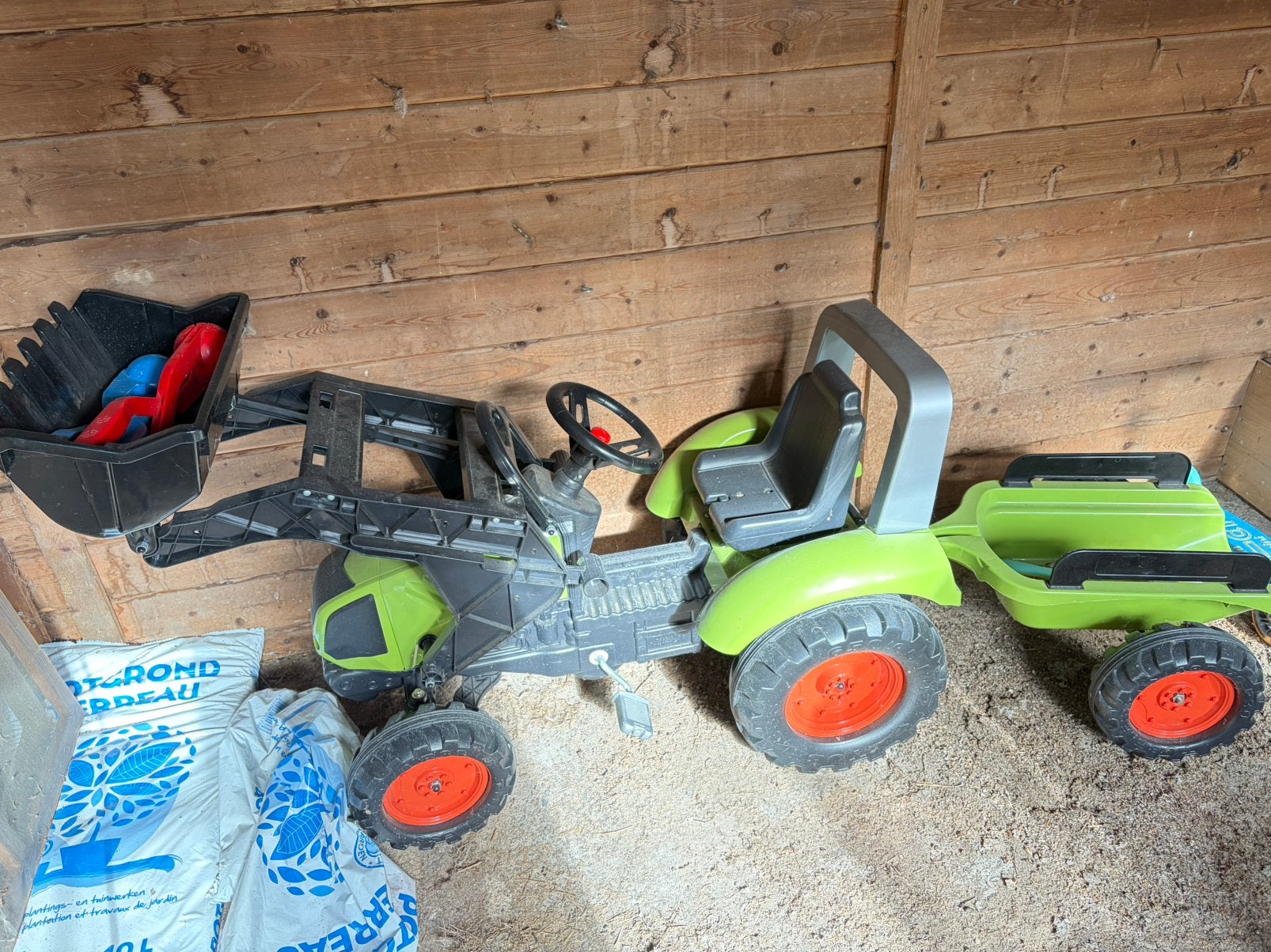 Tractor speelgoed, Ophalen, Zo goed als nieuw