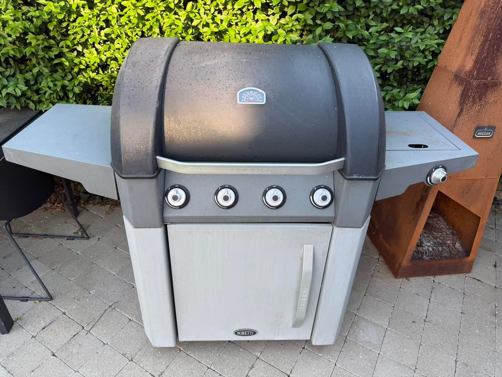 Boretti gasbarbeque forza tricolore, Tuin en Terras, Ophalen, Gebruikt