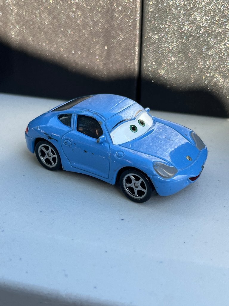 Disney Cars Porsche 911, Ophalen of Verzenden, Gebruikt
